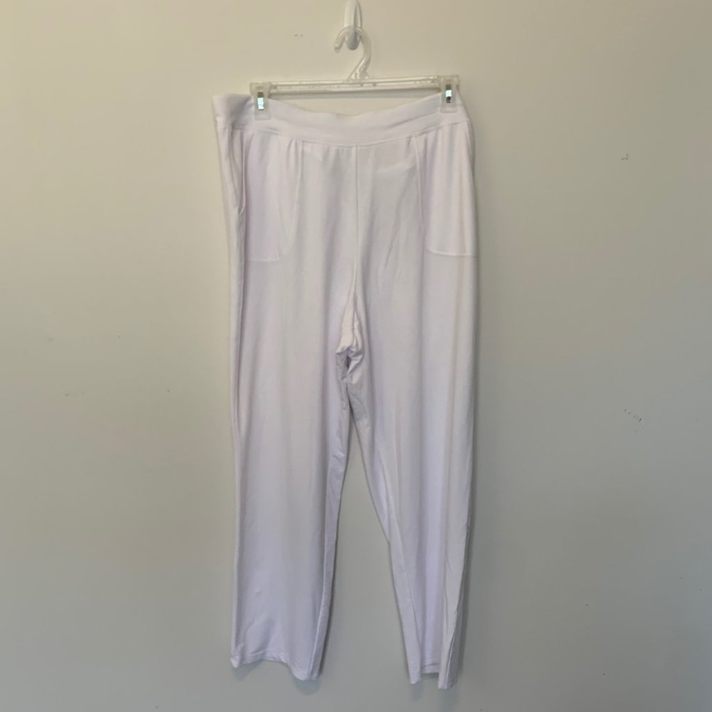 EMILY DANIELS WHITE KNIT PULL ON PANTS NWT - Picture 3 of 9